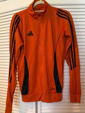 ADIDAS Orange Track Jacket Size S